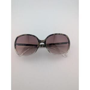 Steve Madden Sunglasses Tortoise Shell Purple Lens Black Brown Clear Large Lens